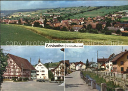 12466381 Schleitheim Panorama Fachwerkhaus Dorfpartie Schleitheim - Sonstige & Ohne Zuordnung