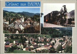 12466380 Bauma Teilansicht Dampflokomotive Stadtblick Bauma - Altri & Non Classificati