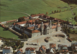 12462700 Einsiedeln SZ Fliegeraufnahme Kloster Einsiedeln - Sonstige & Ohne Zuordnung