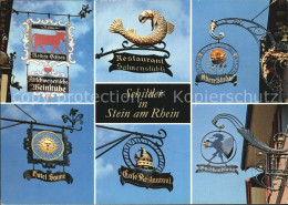 12461561 Stein Rhein Gaststaettenschilder Stein Am Rhein - Andere & Zonder Classificatie