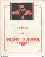 Programme Theatre Du GRAND GUIGNOL Horror EVA BERKSON - Programma's