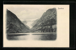 AK Buarbrae, Ortsansicht Aus Der Ferne Vom Wasser  - Norvegia