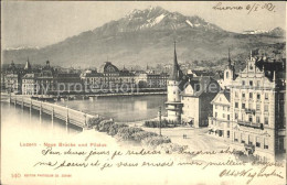 12459430 Luzern LU Neue Bruecke Pilatus Luzern - Sonstige & Ohne Zuordnung