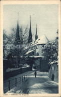 12459421 Luzern LU Hofkirche Zinggentor Winter Luzern - Andere & Zonder Classificatie