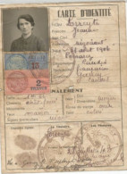 PK / CARTE Ancienne CARTE D 'IDENTITE 1943 LORREYTE  POMARCY LANDES - Documentos Históricos