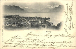 12459363 Vevey VD Panorama Vevey - Andere & Zonder Classificatie