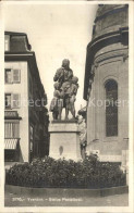 12459273 Yverdon VD Statue Pestalozzi  - Andere & Zonder Classificatie