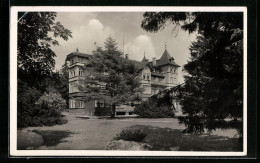 AK Oberhof I. Thür., Hotel Wünscher Mit Parkanlage  - Oberhof