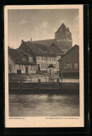 AK Greifswald, Die Marienkirche Vom Hafen Aus  - Greifswald