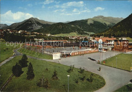 12458453 Davos GR Eisbahn Rhaetikon Seehorn Pischahorn Davos Platz - Andere & Zonder Classificatie