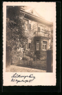 Foto-AK Ludwigsburg, Haus In Der Stuttgarterstrasse 87  - Stuttgart