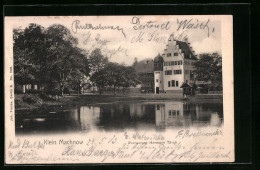 AK Klein Machnow, Restaurant Hermann Türck Mit Flusspartie  - Kleinmachnow