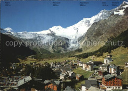 12457820 Saas-Fee Ferienort Bergkette Saas-Fee - Other & Unclassified