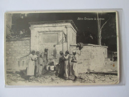 Bulgaria Former Romania-Balcic:Turkish Women At The Tap Unused Photo Postcard From The 20s,see Pictures - Bulgarie