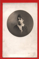 (RECTO / VERSO) JEUNE FEMME - PORTRAIT - CPA PHOTO - 75 - Fotografie