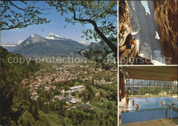 12456981 Bad Ragaz Total Taminaschlucht Thermalschwimmbad Bad Ragaz - Autres & Non Classés