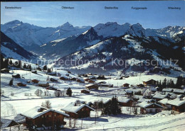 12456924 Schoenried Mit Sanetschhorn Oldenhorn Furggenspitz Witenberg Schoenried - Autres & Non Classés