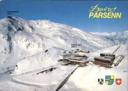 12456878 Davos Parsenn GR Weissfluhjoch Weissfluhgipfel Bergrestaurant Fliegerau - Autres & Non Classés