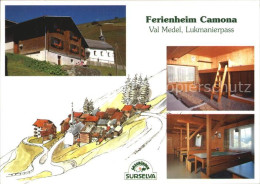 12456843 Curaglia Ferienheim Camona Bettenlager Medel (Lucmagn) - Autres & Non Classés