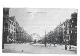 BERLIN - ALLEMAGNE - CPA COLORISEE - TAUENTZIENSTRABE - TOUL 7 - - Andere & Zonder Classificatie