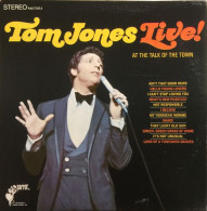 Tom Jones - Tom Jones Live! At The Talk Of The Town (LP, Album) - Disco, Pop