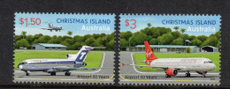 CHRISTMAS Is, 2024 AIRPORT 2 MNH - Neufs