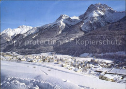 12456194 Scuol Tarasp Vulpera Eisplatz Mit Lischanagruppe Scuol - Autres & Non Classés