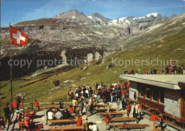 12456173 Flims GR Bergstation Und Restaurant Naraus Piz Grisch Und Laaxerstoeckl - Sonstige & Ohne Zuordnung