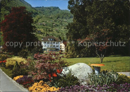 12456152 Gersau Vierwaldstaettersee Kurparkanlage Mit Rathaus Gersau - Sonstige & Ohne Zuordnung