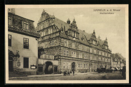 AK Hameln A. D. Weser, Hochzeitshaus  - Hameln (Pyrmont)