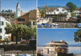 12455743 Maennedorf Kirche Anlegestelle Hafen Maennedorf - Sonstige & Ohne Zuordnung