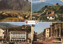 12454633 Bellinzona Panorama Burgen Teilansichten Bellinzona - Sonstige & Ohne Zuordnung