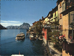 12450913 Gandria TI Haeuserpartie Am Lago Di Lugano Gandria TI - Sonstige & Ohne Zuordnung