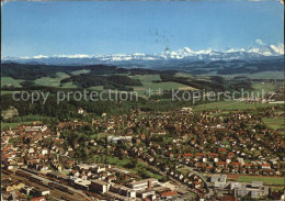 12449610 Burgdorf Bern Fliegeraufnahme Mit Alpen Burgdorf - Sonstige & Ohne Zuordnung