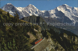 12448363 Schynige-Platte-Bahn Eiger-Moench-Jungfrau Schynige-Platte-Bahn - Sonstige & Ohne Zuordnung