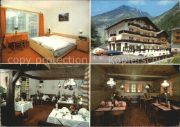 12444190 Saas Almagell Hotel Mattmarblick Gastraum Speiseraum Doppelzimmer Saas  - Other & Unclassified