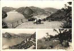 12443921 Monte Bre Lugano Panorama Teilansicht  Monte Bre Lugano - Sonstige & Ohne Zuordnung