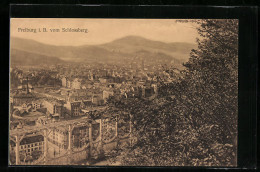 AK Freiburg I. B., Totalansicht Vom Schlossberg  - Freiburg I. Br.