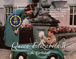 Antigua & Barbuda 2021 - Queen Elizabeth II, 95th Birthday, Balmoral, Prince Charles, Car, Toy, Boy, MS Sheet MNH (**) - Antigua Y Barbuda (1981-...)