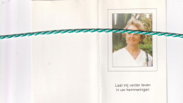 Clara Daeninck-Steyaert, Sleidinge 1928, Gent 1999. Foto - Obituary Notices