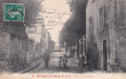 Savigny Sur Orge (91) Rue Chamberlin - Coll. Allorge N° 34 Circulée 1912 - Savigny Sur Orge