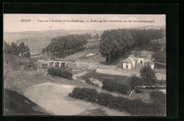 AK Diest, Vue Sur L`abattoir Et Fortifications  - Diest