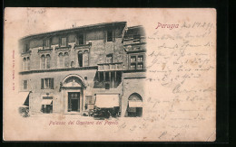 Cartolina Perugia, Palazzo Del Capitano Del Popolo  - Perugia