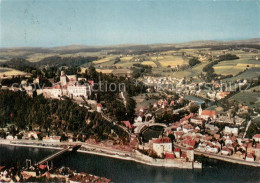 73743646 Passau Veste Oberhaus Und Wasserburg Niederhaus Fliegeraufnahme Passau - Passau