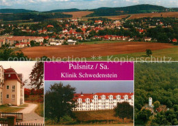 73743620 Pulsnitz Sachsen Panorama Klinik Schwedenstein Fliegeraufnahme Pulsnitz - Pulsnitz