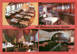 73743618 Bastei Saechsische Schweiz Elbebalkon Galerie Mit Bar Freischuetzstube  - Rathen