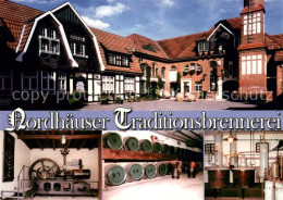 73743608 Nordhausen-Krimderode Nordhaeuser Traditionsbrennerei Innenhof Hist Dam - Nordhausen