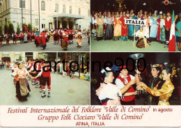 Folklore Frosinone Atina Vedute Gruppo Folk Ciociaro Valle Di Comino Al Festival Internazionale Del Folklore (v.retro) - Dances