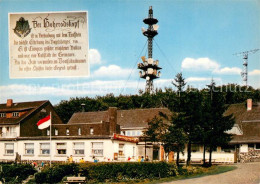 73743268 Hoherodskopf Schotten Teilansicht Mit Fernmeldeturm  - Altri & Non Classificati