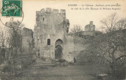 CPA Gisors-Le Château-Ancienne Porte Principale-Timbre   L2876 - Gisors